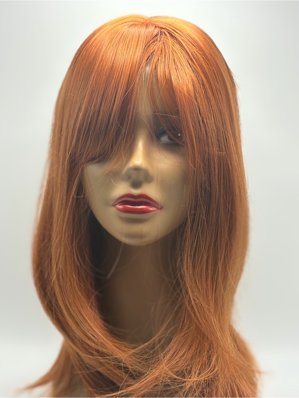 Auburn wig. Synthetic. 20”
